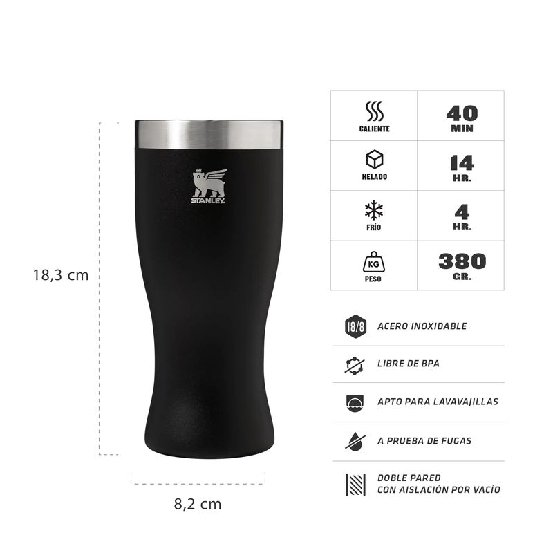 Vaso de Cerveza Stanley The Golden Hour Prismatic | 444 ml.
